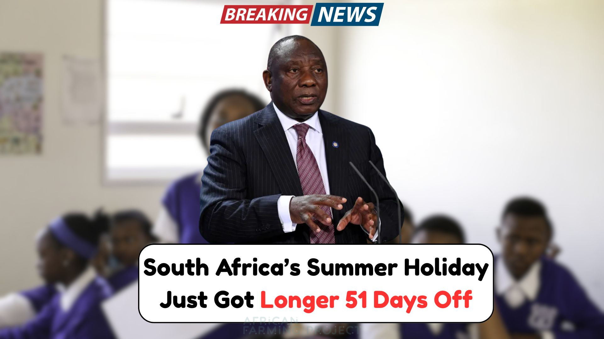 School Break for SA Students